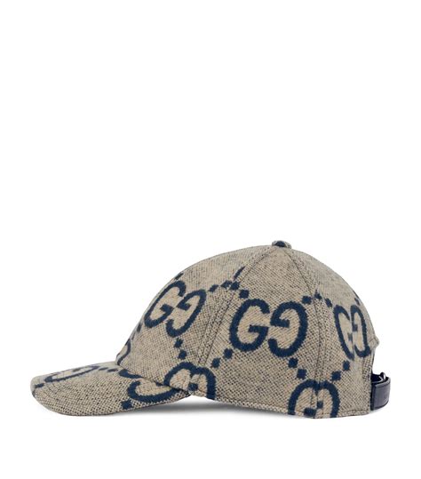 gucci gg wool baseball hat|gucci beanie men.